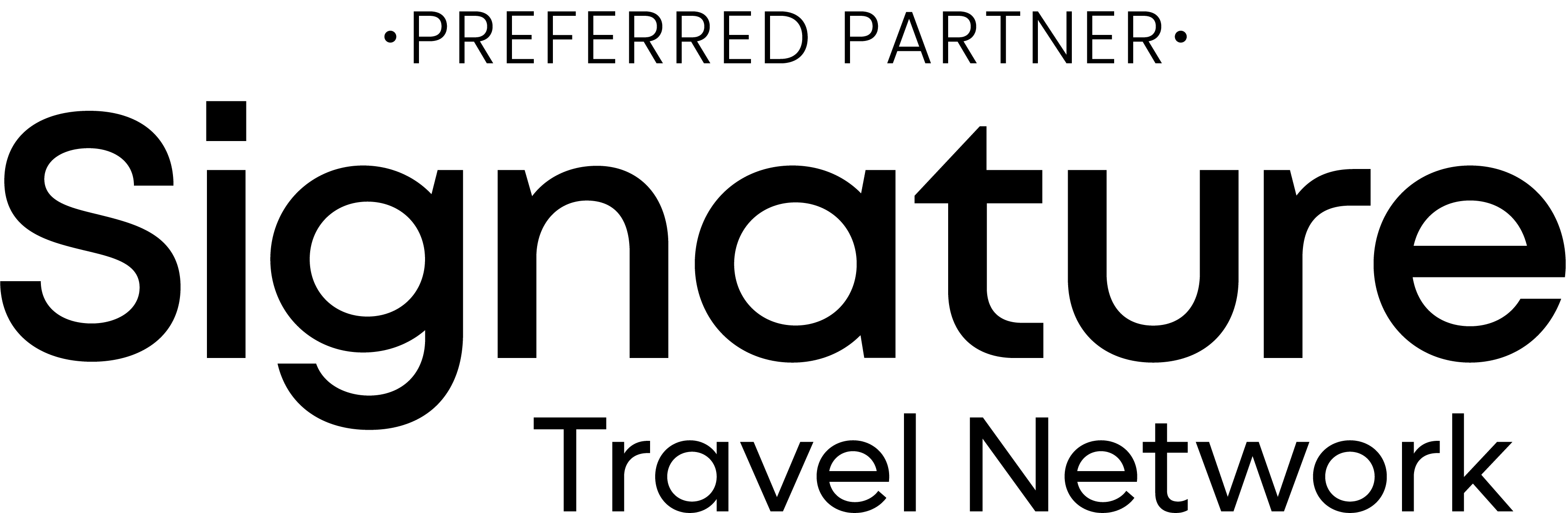 Logo signature the network